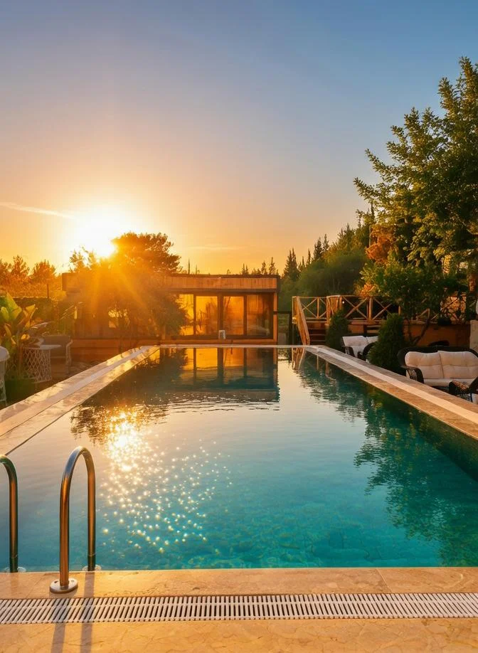 Antalya'da Bahar Uyanışı: Havuzlu Bungalov Tatili